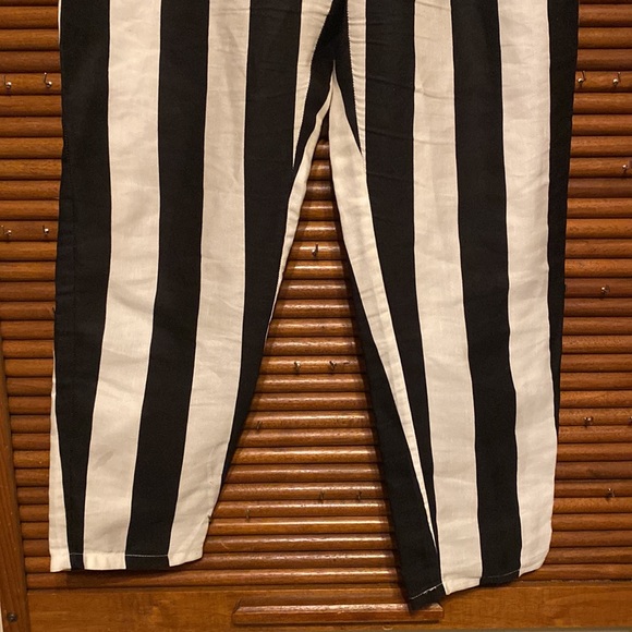Rudsak womens stripe linen capri pants size XS - Picture 3 of 10